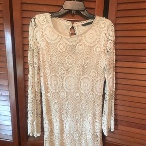 Zara doily dress